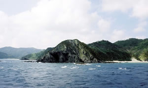 請島の海岸風景
